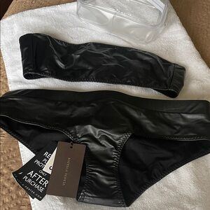 NWT Bottega Veneta two piece bandeau bathing suit.